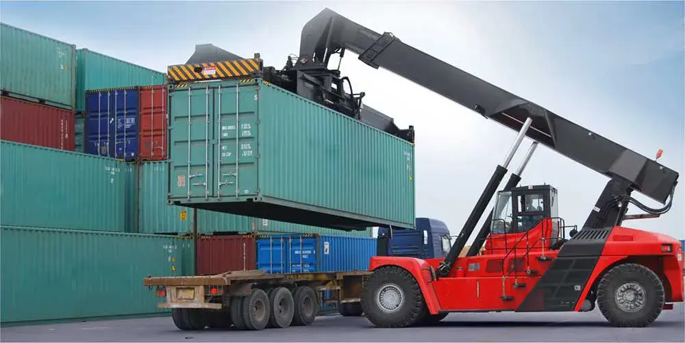 Reach Stacker Telescopic Cylinder